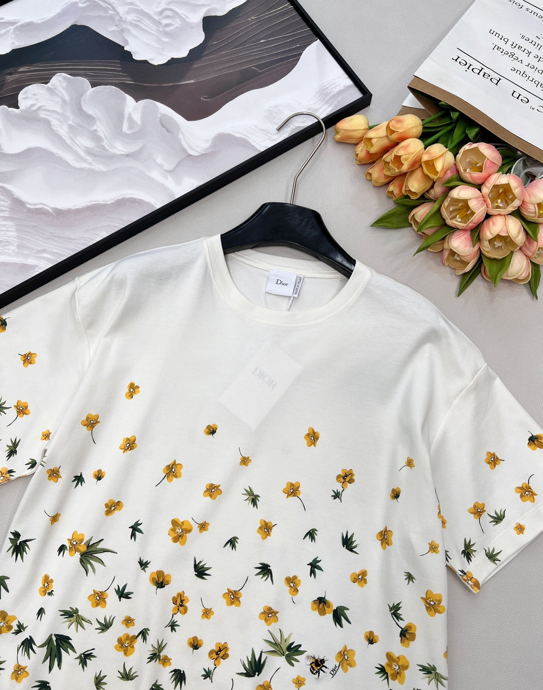 DIOR 26S SHORT-SLEEVE CREW-NECK T-SHIRT 1097