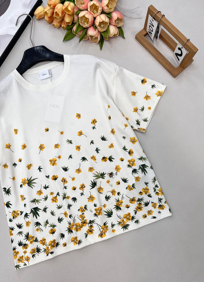 DIOR 26S SHORT-SLEEVE CREW-NECK T-SHIRT 1097
