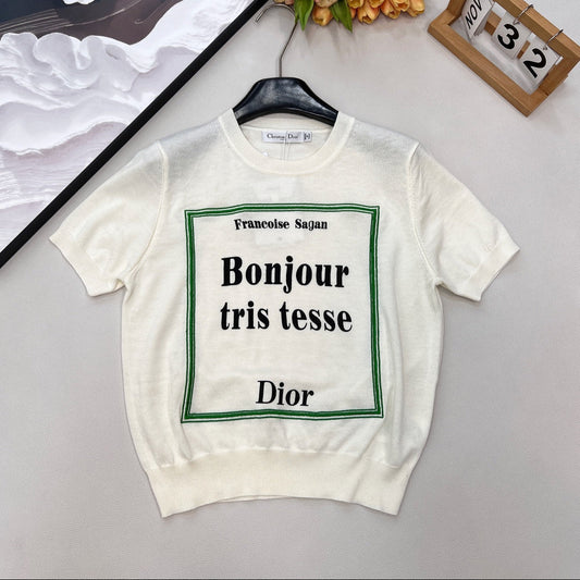 DIOR 26S SHORT-SLEEVE CREW NECK T-SHIRT 943
