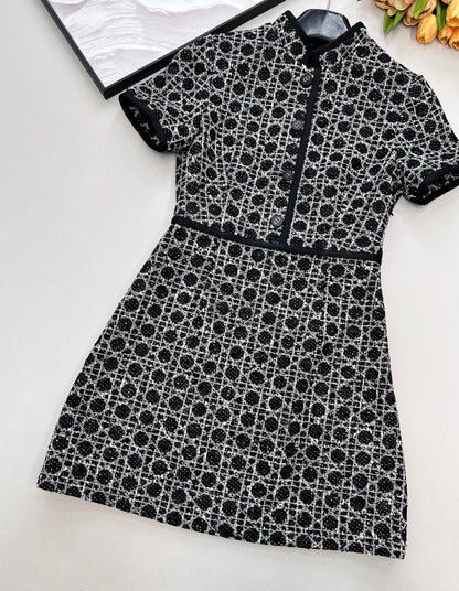 DIOR 26S SHORT-SLEEVE DRESS 979