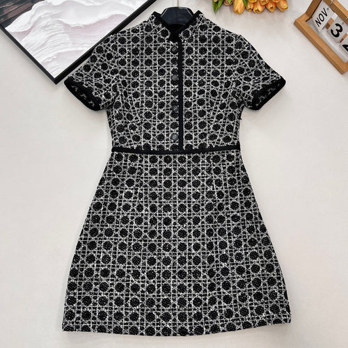 DIOR 26S SHORT-SLEEVE DRESS 979