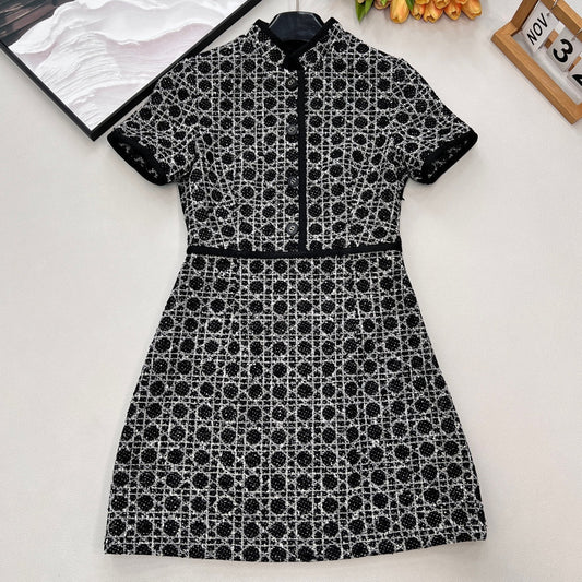 DIOR 26S SHORT-SLEEVE DRESS 979