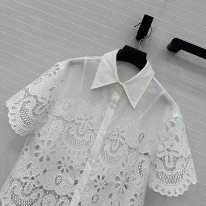VLTN LACE SHIRT 268281