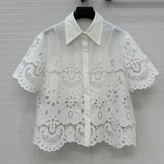 VLTN LACE SHIRT 268281