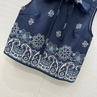 MIUMIU SLEEVELESS TOP AND SKIRT SET 264444