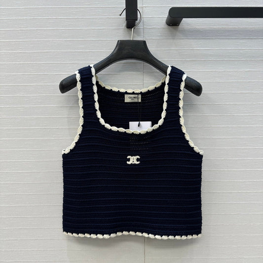 CELINE SLEEVELESS KNIT TOP 268312