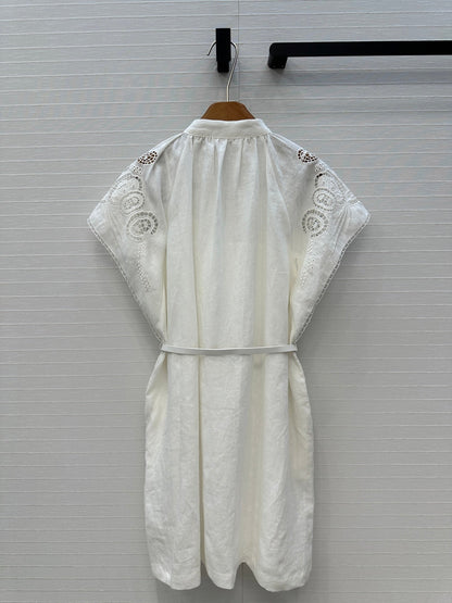 MAX MARA LINEN DRESS 268250