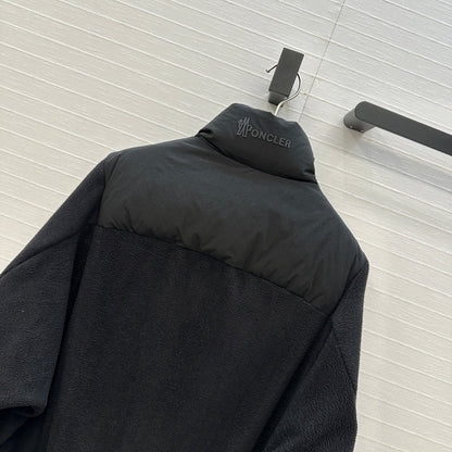 MONCLER 25S SHEARLING AND DOWN JACKET 234