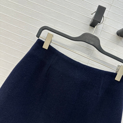 CHANEL 25S A-LINE KNIT MINI SKIRT 345