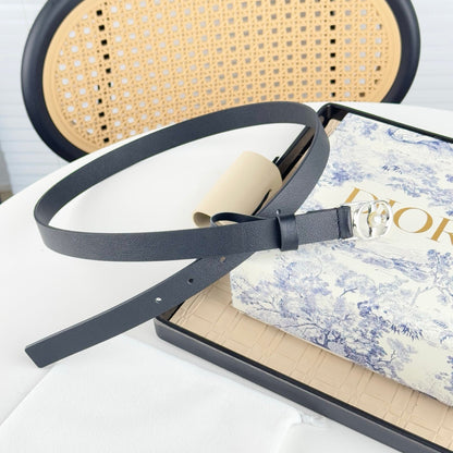 DIOR 25S BELT 20 MM IN BLACK CALFSKIN 564606