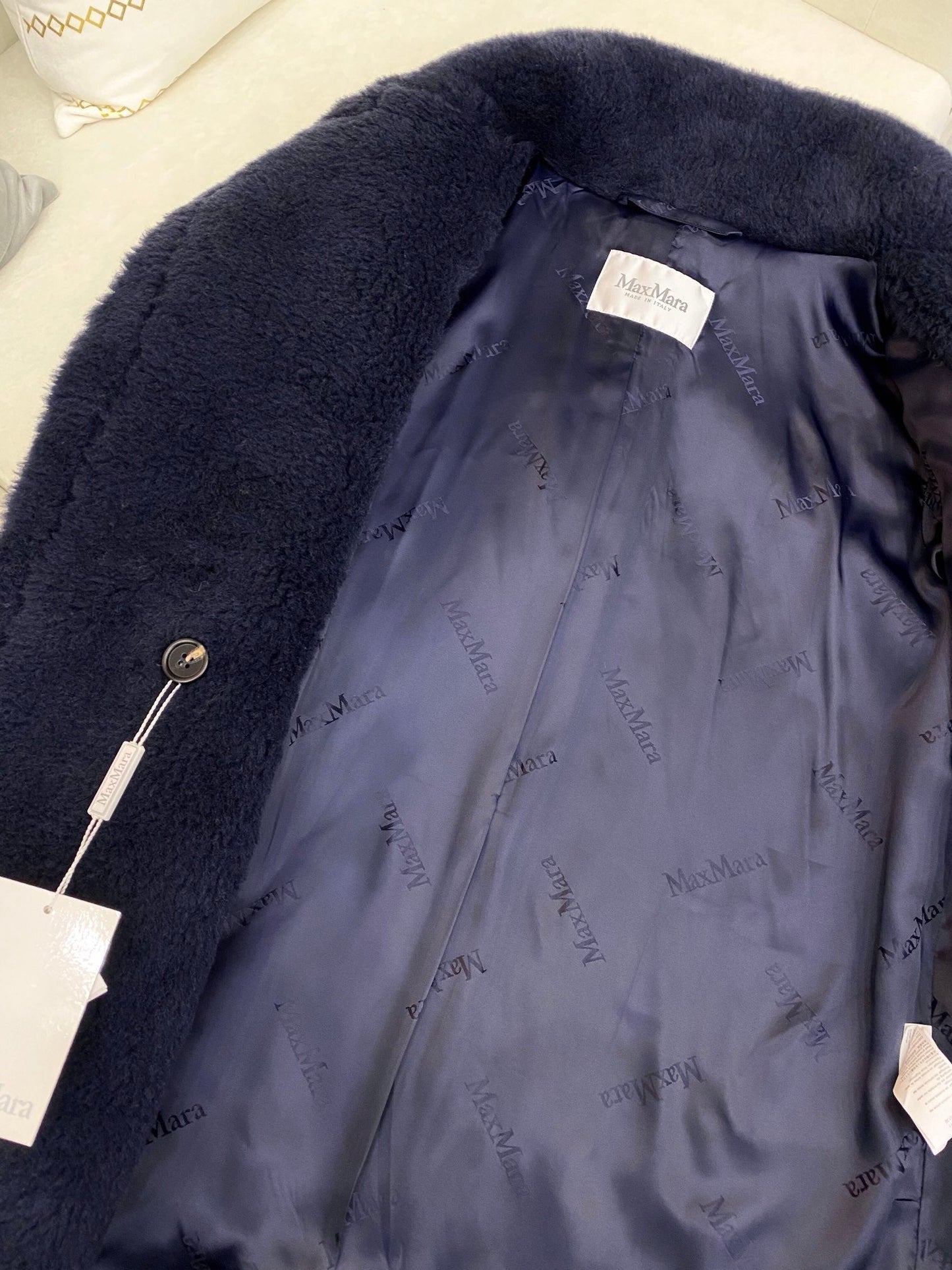 MAX MARA 25S TEDDY SHORT JACKET 075