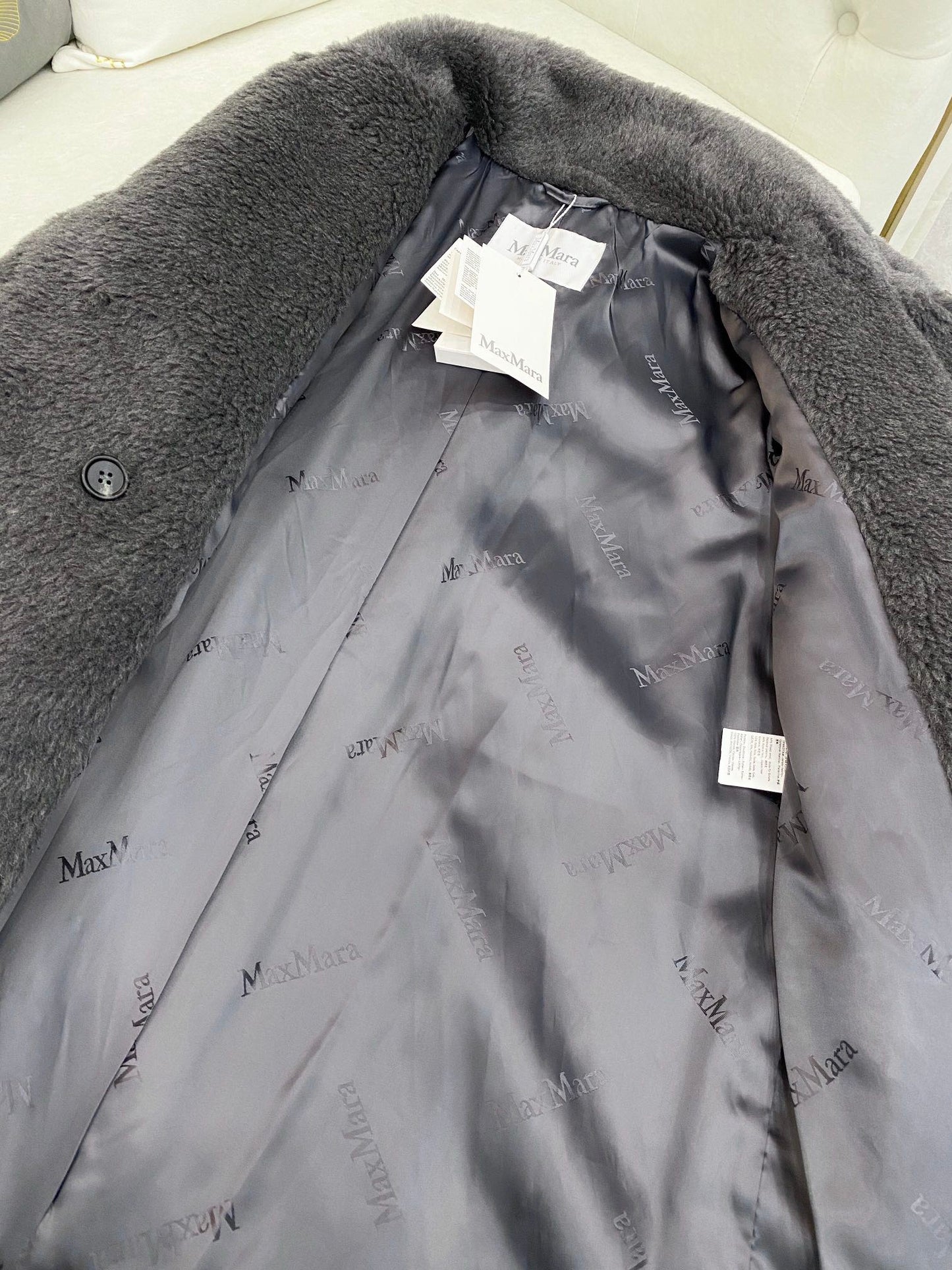 MAX MARA 25S TEDDY SHORT JACKET 076