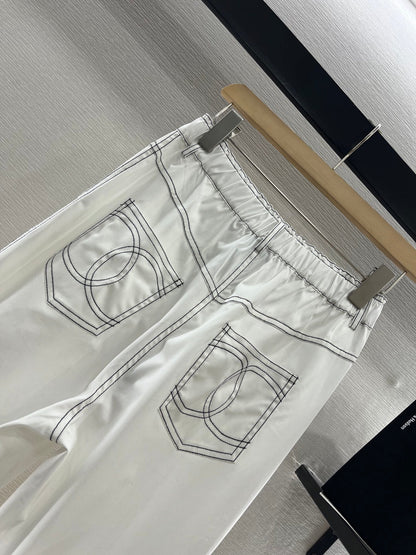CHANEL 25S HIGH WAIST PANTS 264980