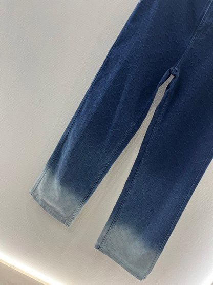 GUCCI CLASSIC JACQUARD GRADIENT JEANS