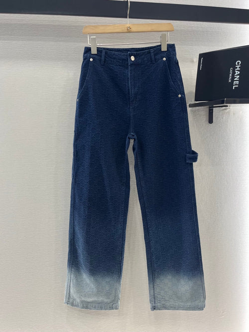 GUCCI CLASSIC JACQUARD GRADIENT JEANS