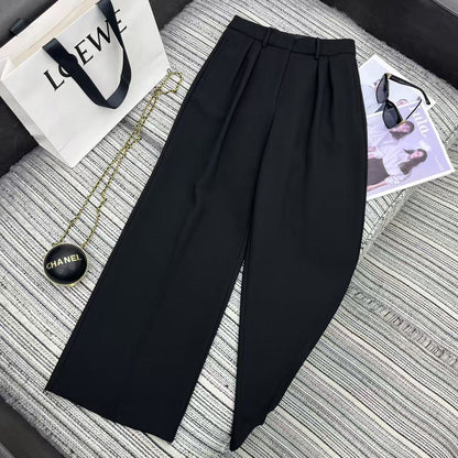 LOEWE STRAIGHT-LEG PANTS WITH EMBROIDERED LOGO 274390