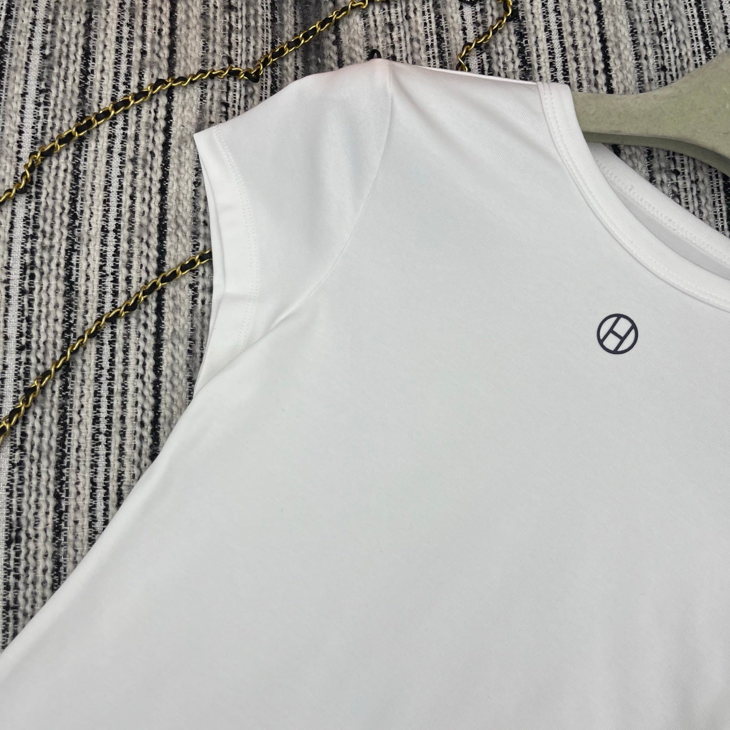HERMES 26S SHORT SLEEVED CREW NECK T-SHIRT 493