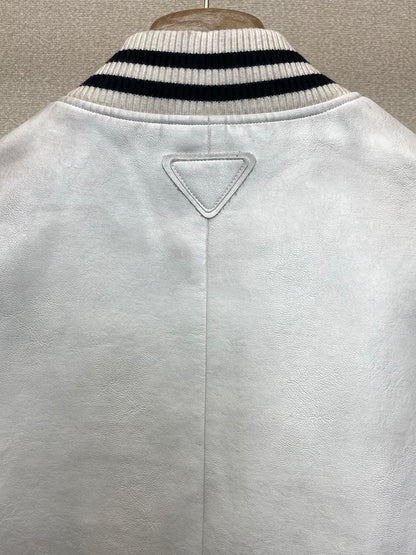 PRADA 25S LEATHER JACKET 418