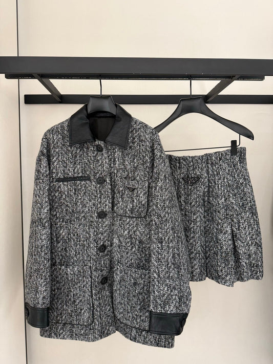 PRADA 25S BLAZER SET 571