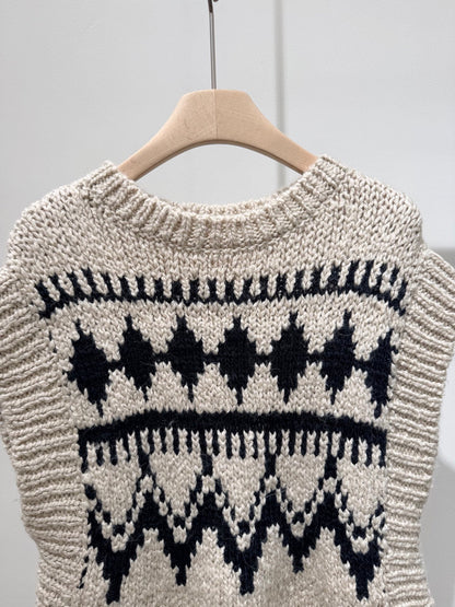 DIOR 25S SLEEVELESS SWEATER 495