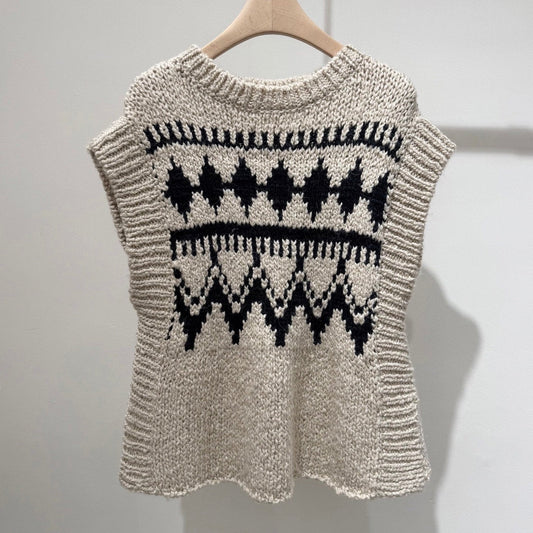 DIOR 25S SLEEVELESS SWEATER 495