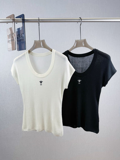 Dior T- Shirt Lenzing Tencel with Mulberry Silk 232713