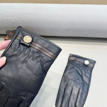 GLOVES IN BLACK SHEEPSKIN 352031