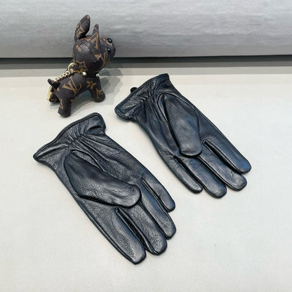 GLOVES IN BLACK LAMBSKIN 435873