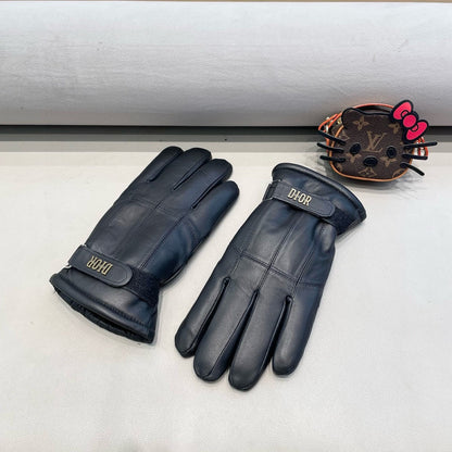 GLOVES IN BLACK LAMBSKIN 445816
