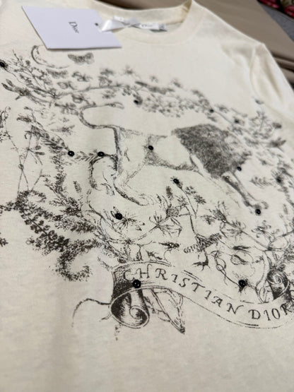 Dior 25C T-shirt White 228231