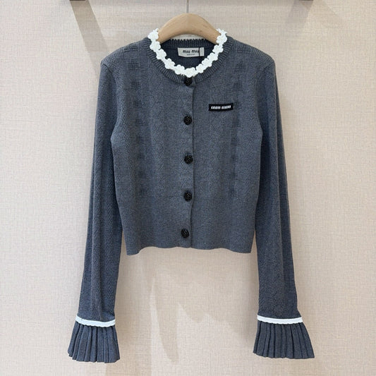 MIUMIU 26S KNIT CARDIGAN 948
