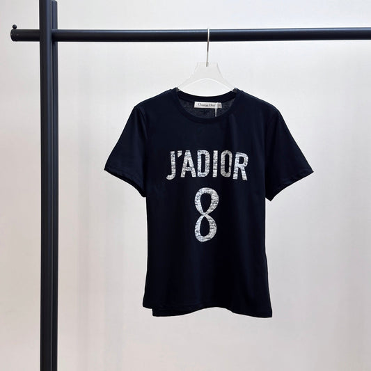 DIOR CREW NECK SHORT-SLEEVE T-SHIRT 271210