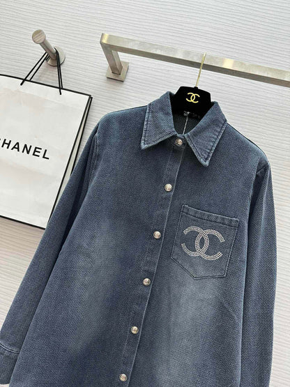 CHANEL 25S DENIM SHIRT STYLE 235