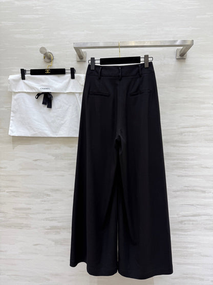 CHANEL 25S WIDE-LEG STRAIGHT PANTS 637
