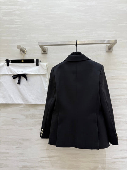 CHANEL 26S LACE-TRIMMED BLAZER 809