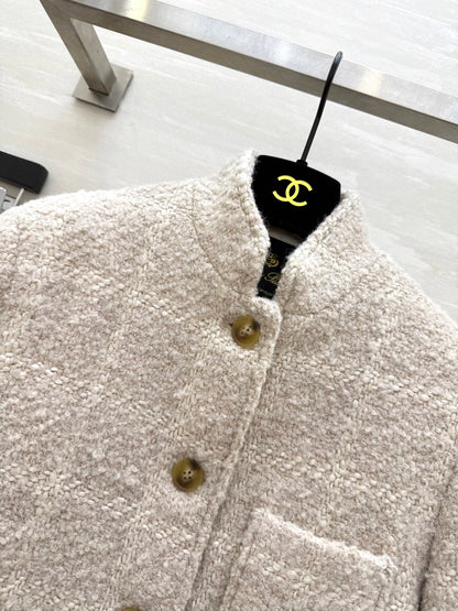 LP 26S ALPACA-BLEND TWEED JACKET 443