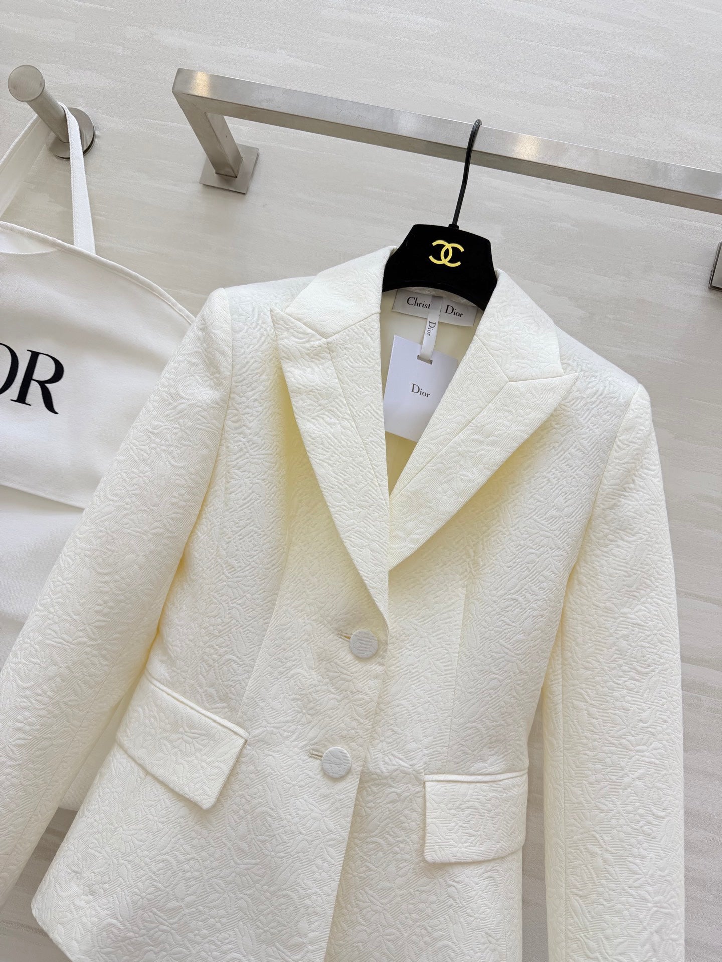 DIOR 26S JACQUARD BLAZER 1073