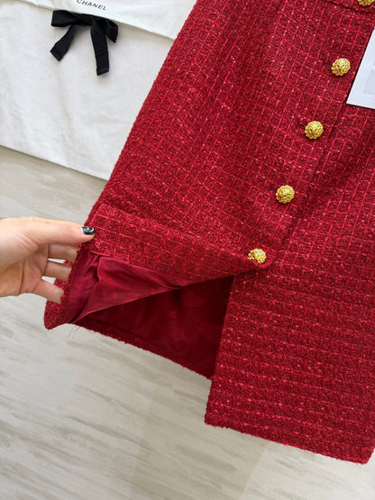 CHANEL 26S WOOL SKIRT 926