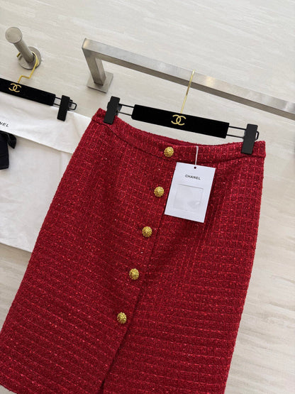 CHANEL 26S WOOL SKIRT 926