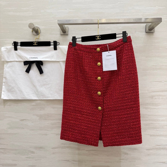CHANEL 26S WOOL SKIRT 926