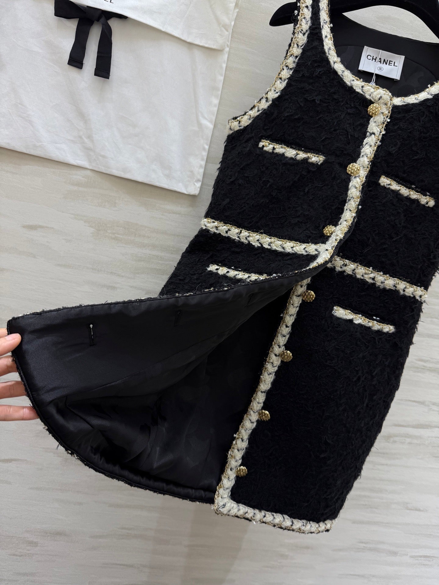 CHANEL 26S WOOL DRESS 924