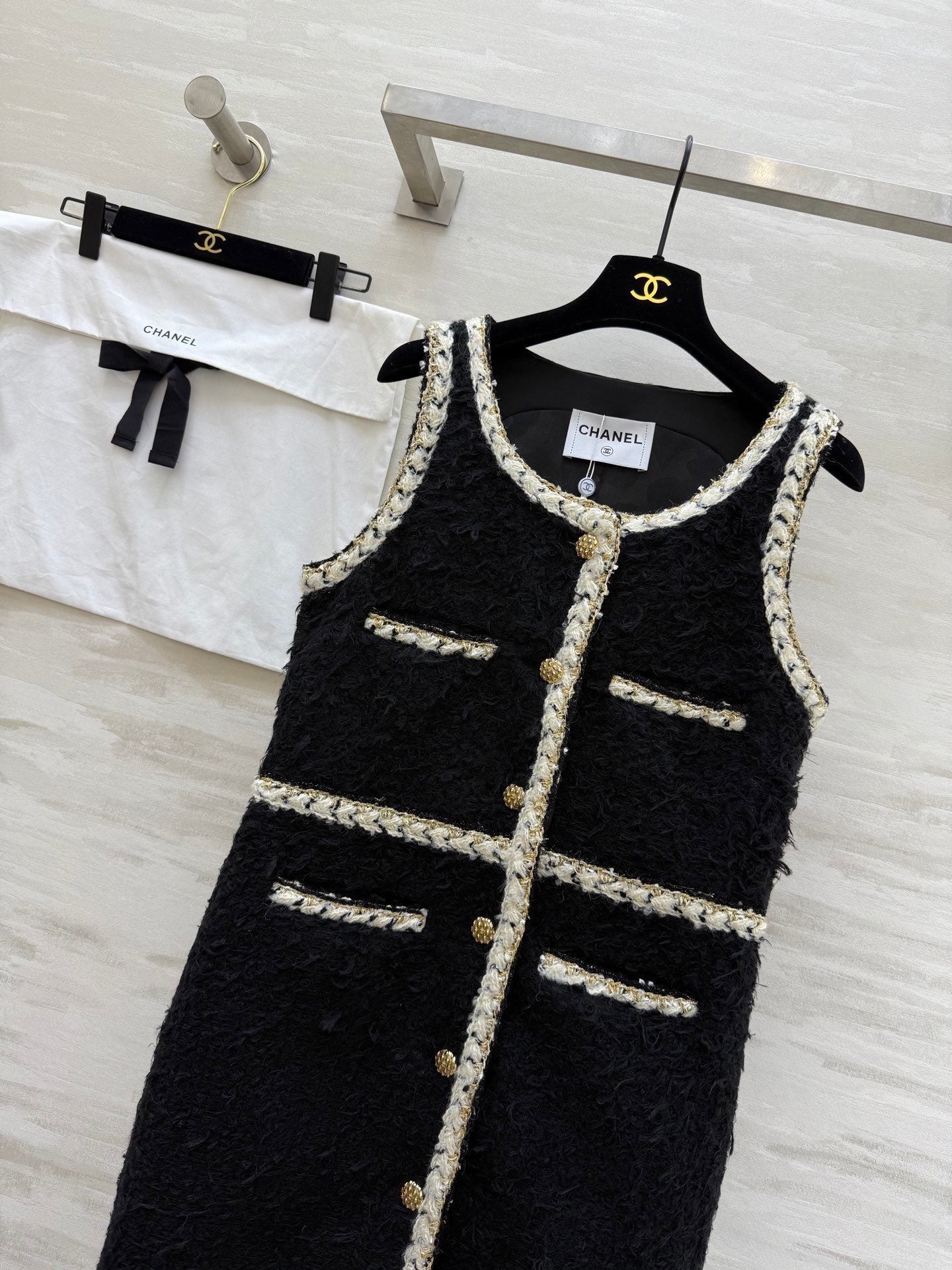 CHANEL 26S WOOL DRESS 924
