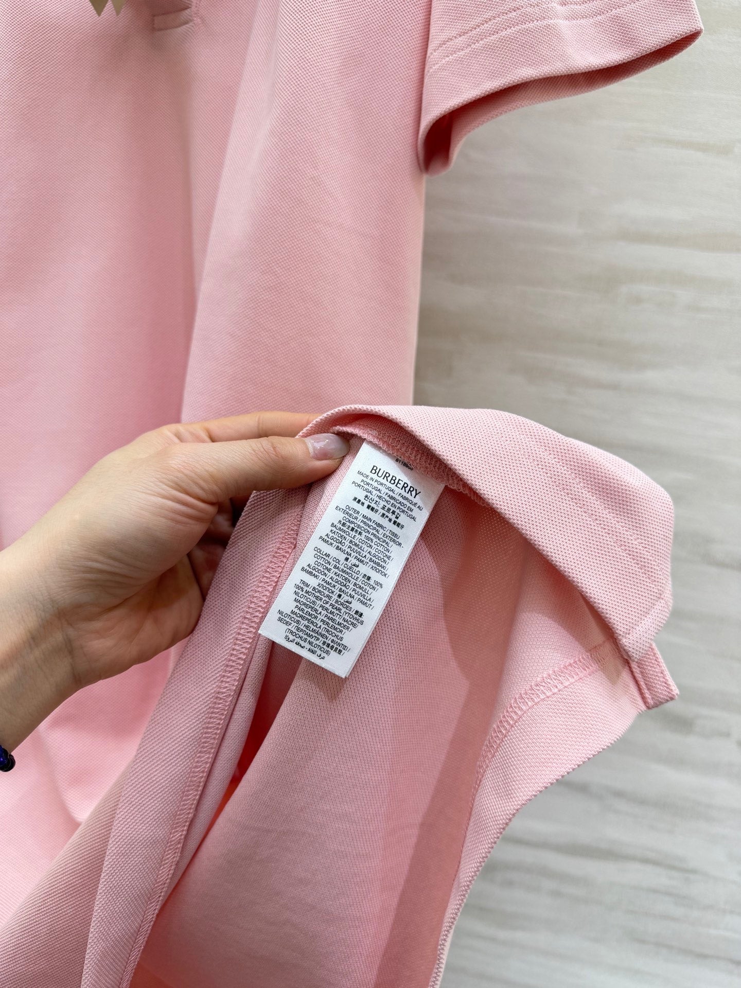 BURBERRY 26S POLO DRESS 396