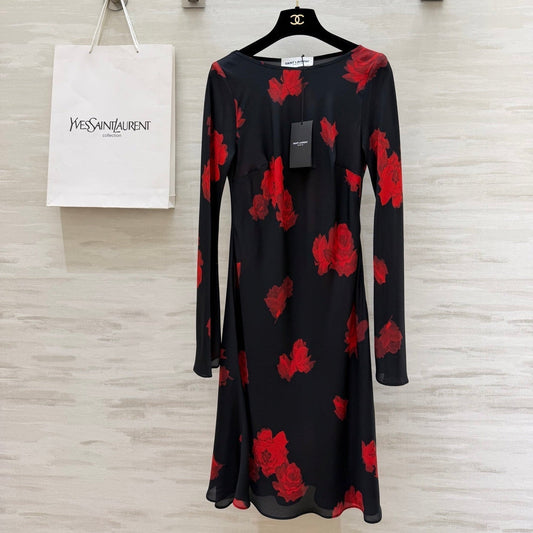 YSL 26S LONG DRESS 288