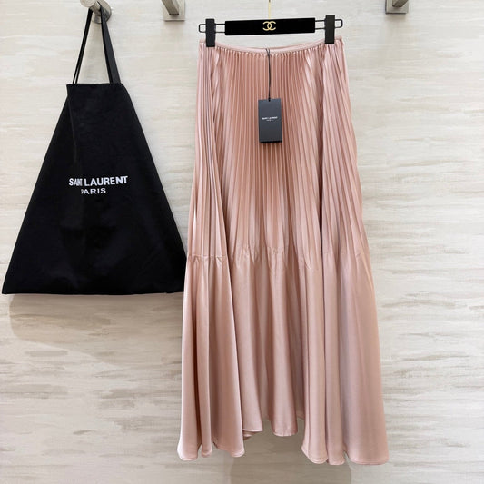 YSL 26S PLEATED MIDI SKIRT 269