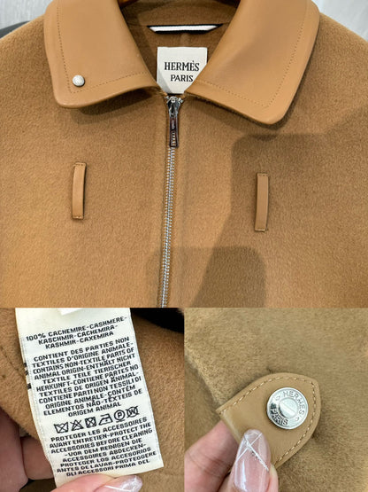 HERMES 25S MID-LENGTH CASHMERE COAT 285
