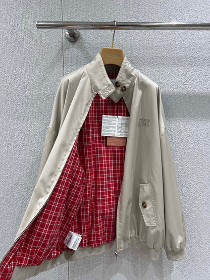 MIUMIU OVERSIZED BOMBER JACKET 268903
