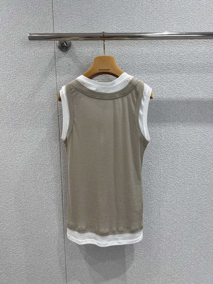 MIUMIU SLEEVELESS TOP 268911