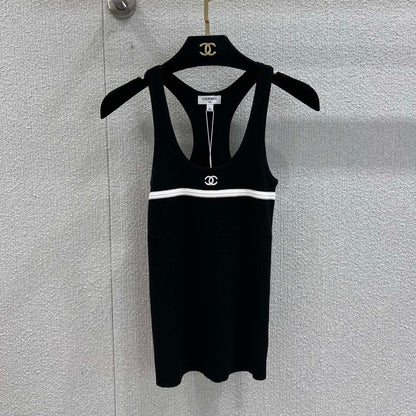 CHANEL SLEEVELESS TOP STYLE 66