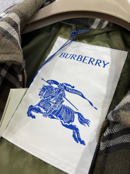 BURBERRY 25S PLAID JACKET 0017